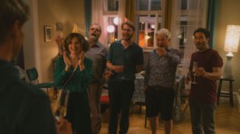 Gilla, Bernhardt, Karsten, Helmut und Hannes singen für Knut zum Geburtstag. Oma Inge Film